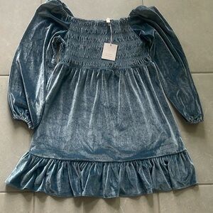 Lauren Conrad velveteen dress NWT PL